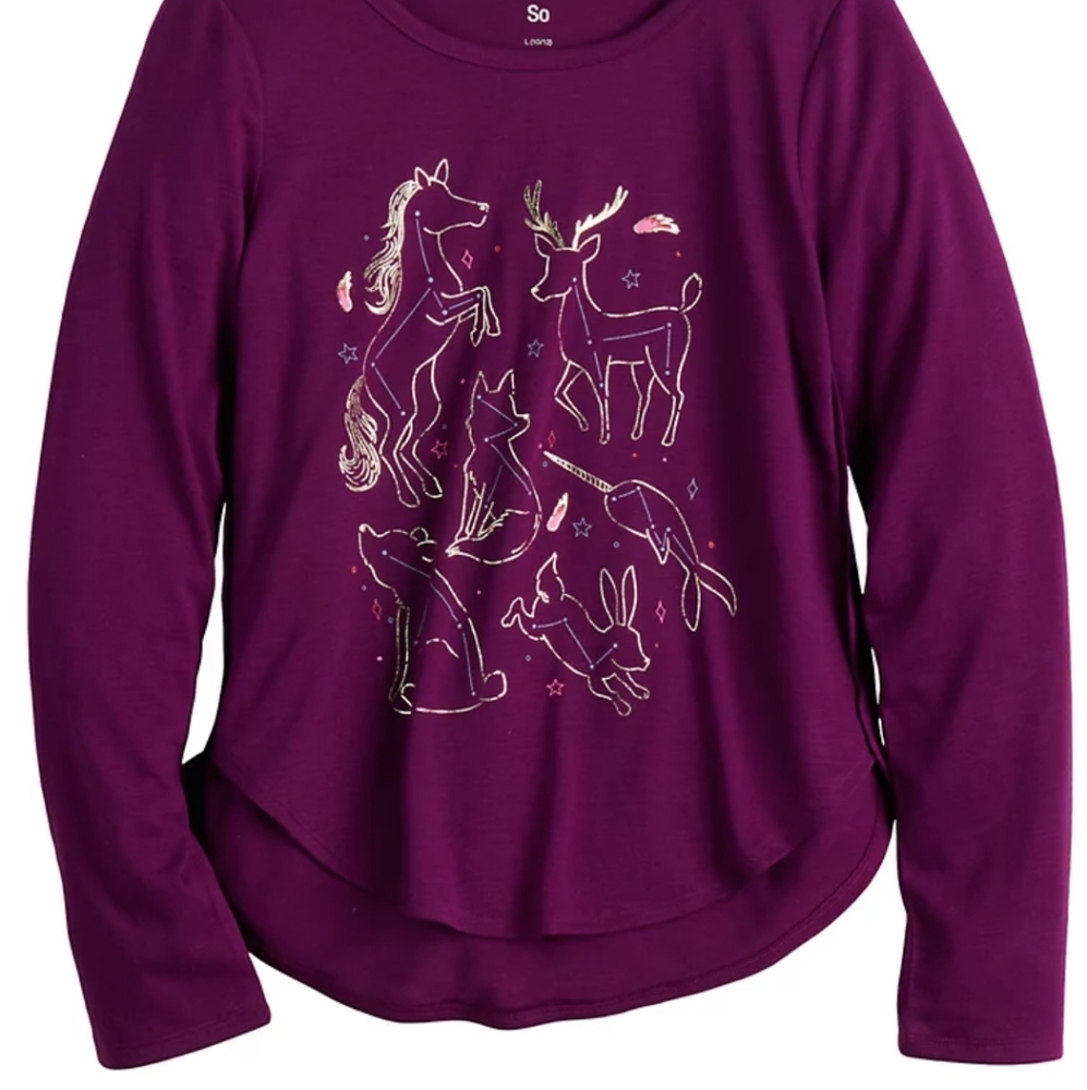 Girl's SO Constellation Long Sleeve